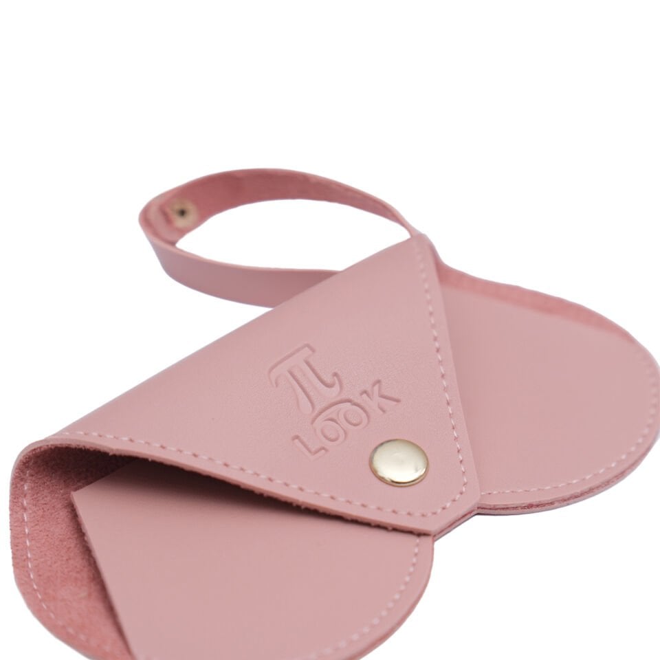 PiLook Modern Tasarım Pembe Gözlük Kılıfı