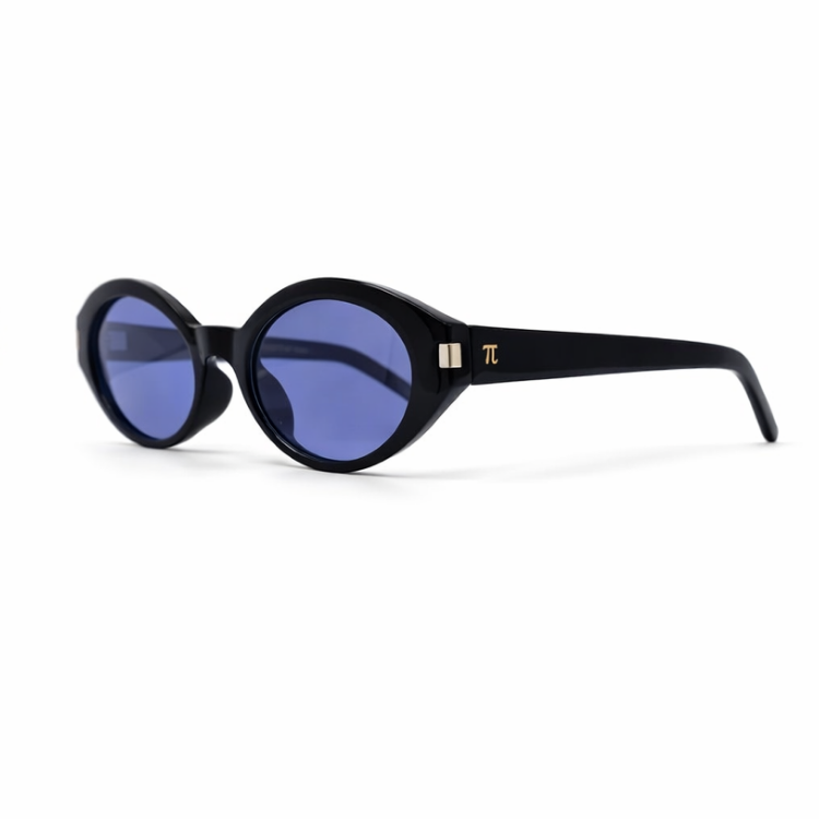 PiLook Oval Cateye Fotokromik Mavi-Mor Camlı Unisex Güneş Gözlüğü