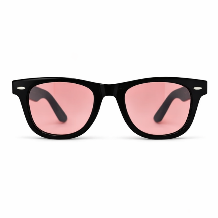 PiLook Klasik Fotokromik Pembe Camlı Unisex Güneş Gözlüğü